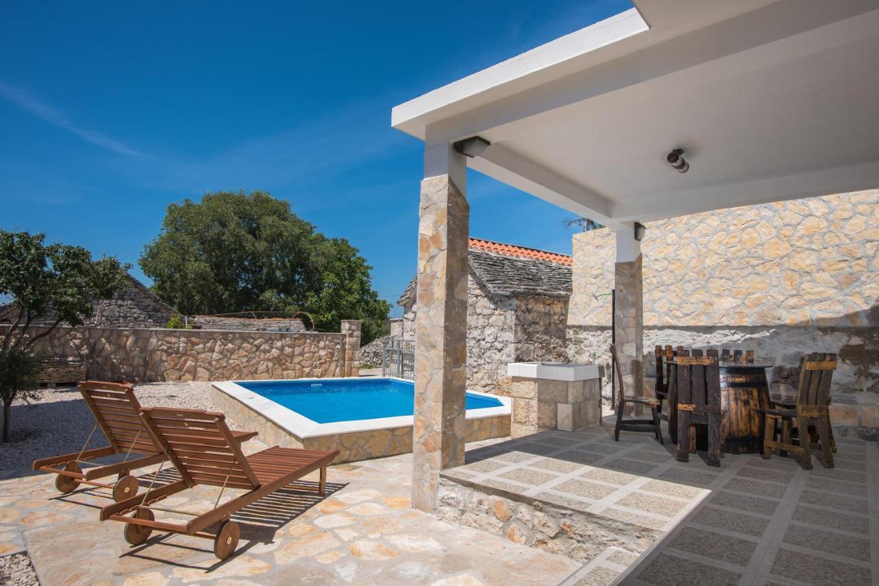 Villa Oaza Primosten With Heated Pool Eksteriør billede